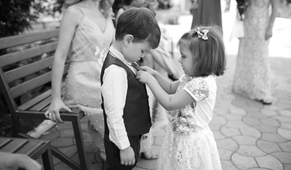 Rückzugsort für Kinder auf der Hochzeit